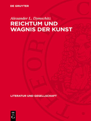 cover image of Reichtum und Wagnis der Kunst